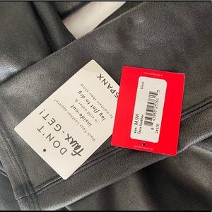 Spanx Faux Leather Leather Leggings